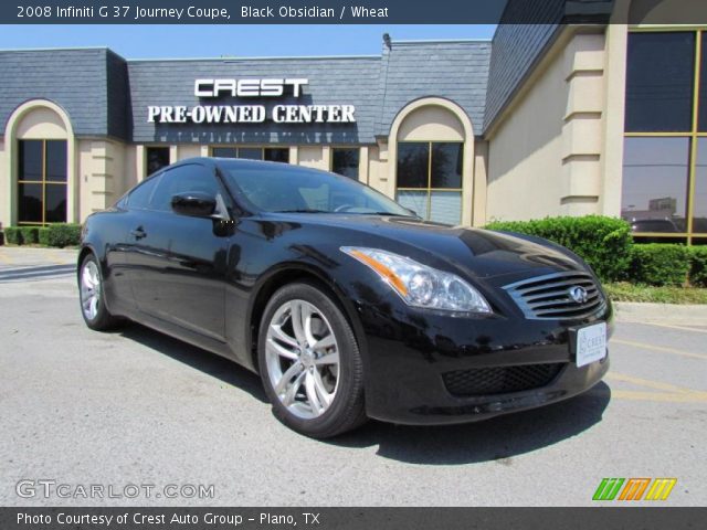 2008 Infiniti G 37 Journey Coupe in Black Obsidian