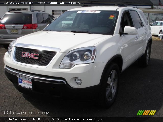 2010 GMC Acadia SLT AWD in Summit White