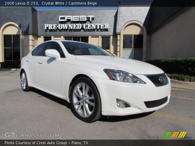 2006 Lexus IS 250 in Crystal White