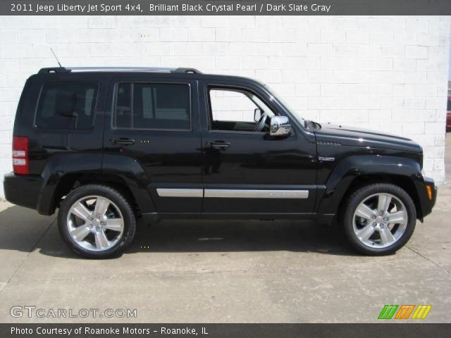 2011 Jeep Liberty Jet Sport 4x4 in Brilliant Black Crystal Pearl