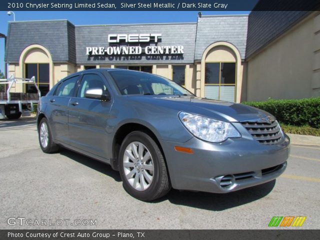 2010 Chrysler Sebring Limited Sedan in Silver Steel Metallic