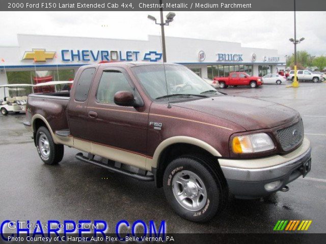 2000 Ford F150 Lariat Extended Cab 4x4 in Chestnut Metallic
