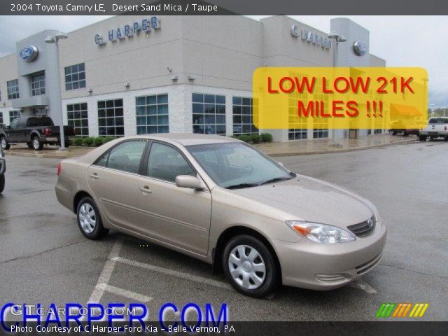 2004 Toyota Camry LE in Desert Sand Mica