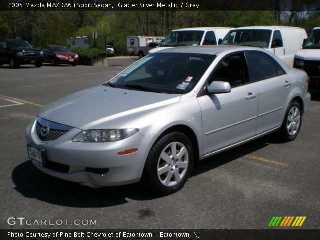 2005 Mazda MAZDA6 i Sport Sedan in Glacier Silver Metallic