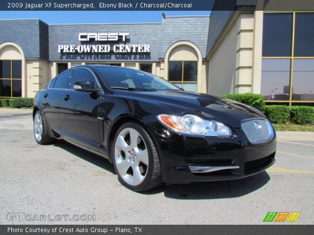 2009 Jaguar XF Supercharged in Ebony Black