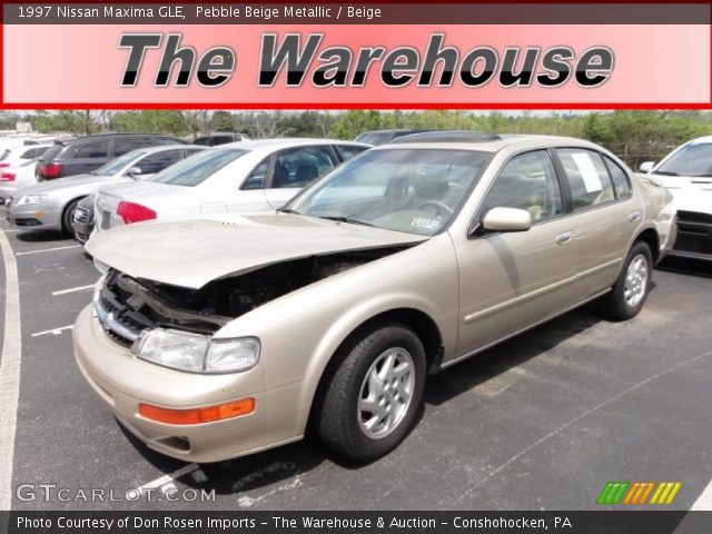 1997 Nissan Maxima GLE in Pebble Beige Metallic