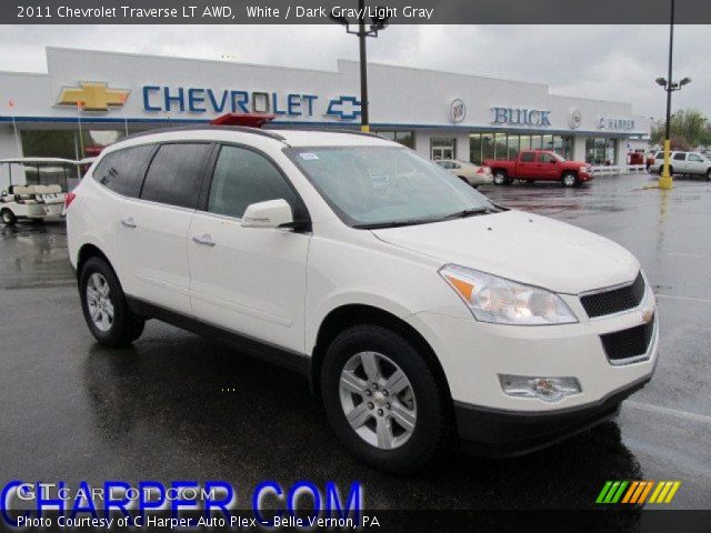 2011 Chevrolet Traverse LT AWD in White