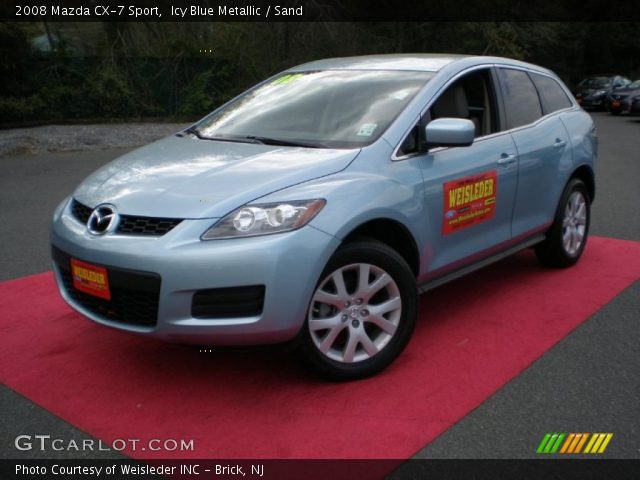 2008 Mazda CX-7 Sport in Icy Blue Metallic