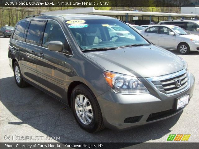 2008 Honda Odyssey EX-L in Nimbus Gray Metallic