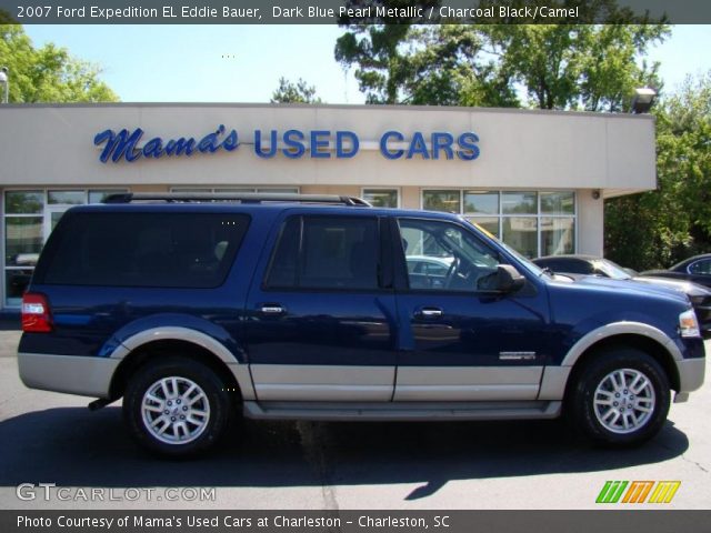 2007 Ford Expedition EL Eddie Bauer in Dark Blue Pearl Metallic