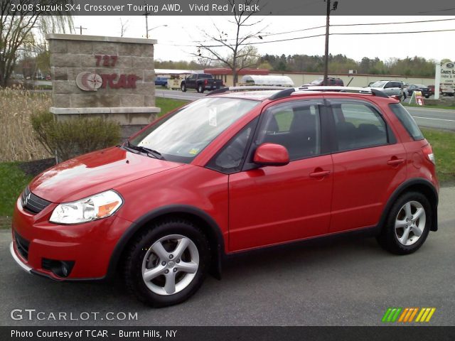 2008 Suzuki SX4 Crossover Touring AWD in Vivid Red