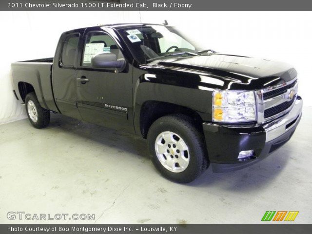 2011 Chevrolet Silverado 1500 LT Extended Cab in Black