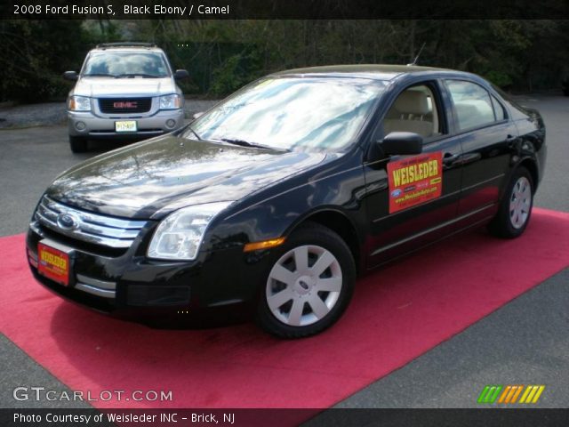 2008 Ford Fusion S in Black Ebony