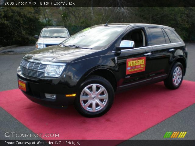 2009 Lincoln MKX  in Black