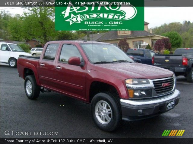 2010 GMC Canyon SLT Crew Cab 4x4 in Merlot Jewel Metallic