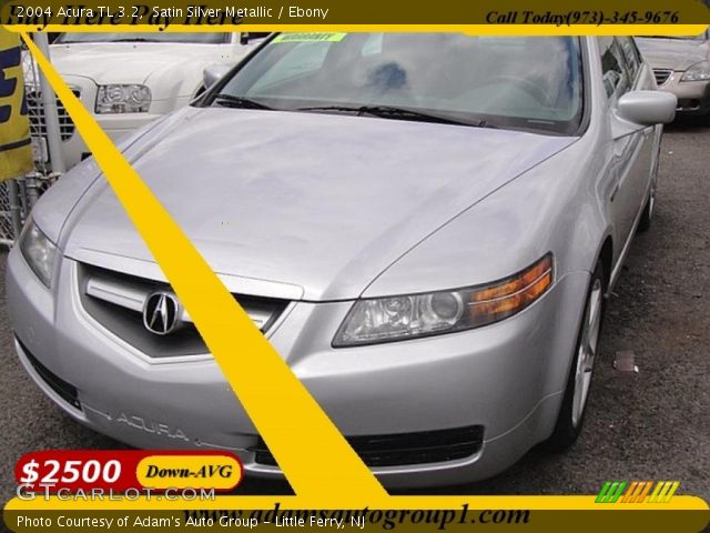 2004 Acura TL 3.2 in Satin Silver Metallic