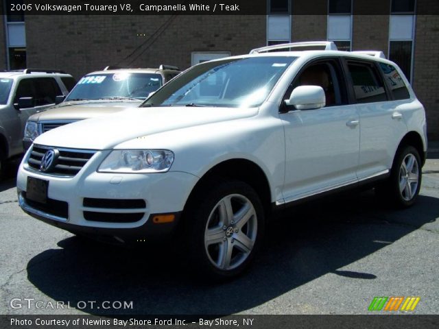 2006 Volkswagen Touareg V8 in Campanella White