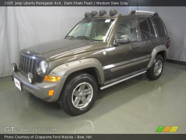 2005 Jeep Liberty Renegade 4x4 in Dark Khaki Pearl