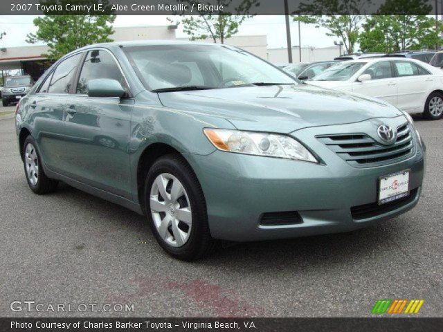 2007 Toyota Camry LE in Aloe Green Metallic