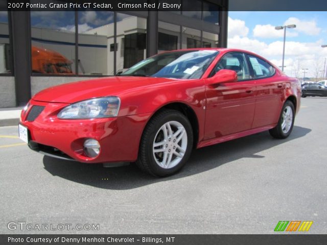 2007 Pontiac Grand Prix GT Sedan in Crimson Red