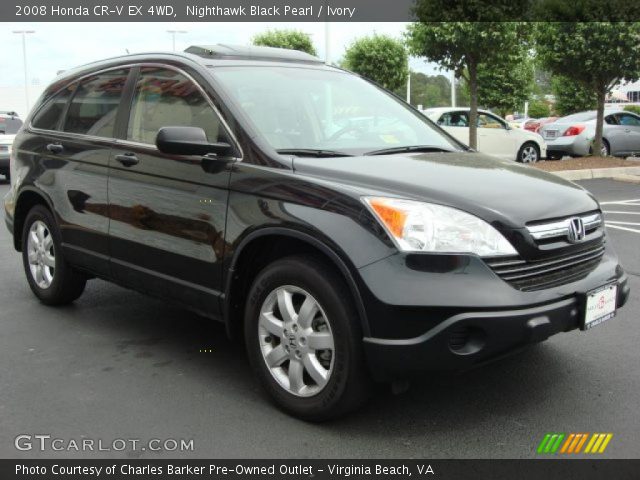 2008 Honda CR-V EX 4WD in Nighthawk Black Pearl