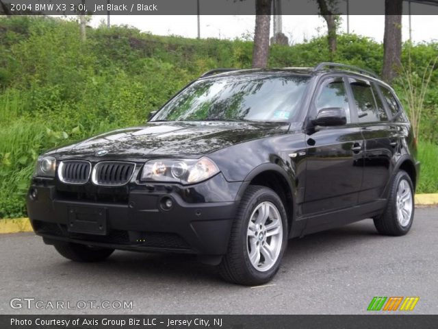 2004 BMW X3 3.0i in Jet Black