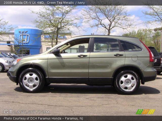 2008 Honda CR-V LX 4WD in Green Tea Metallic