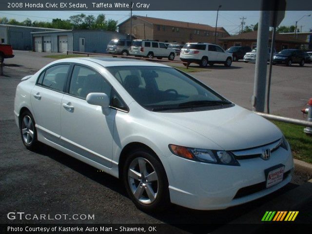 2008 Honda Civic EX Sedan in Taffeta White