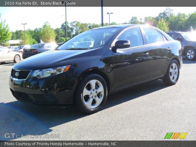 2010 Kia Forte EX in Ebony Black