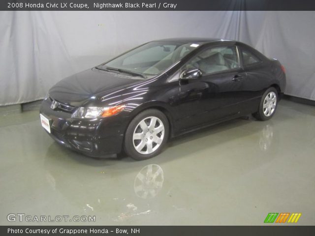 2008 Honda Civic LX Coupe in Nighthawk Black Pearl