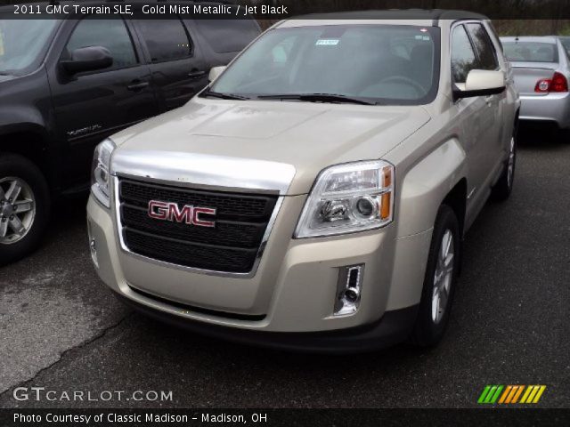 2011 GMC Terrain SLE in Gold Mist Metallic