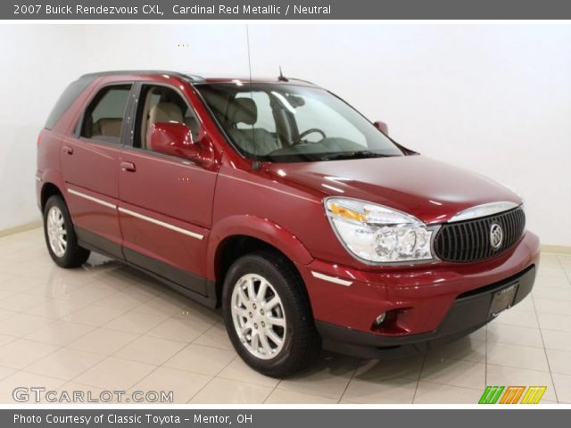 2007 Buick Rendezvous CXL in Cardinal Red Metallic