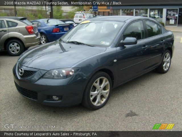 2008 Mazda MAZDA3 i Touring Sedan in Metropolitan Gray Mica