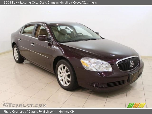 2008 Buick Lucerne CXL in Dark Crimson Metallic