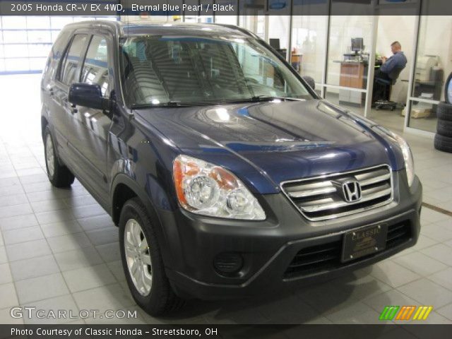 2005 Honda CR-V EX 4WD in Eternal Blue Pearl