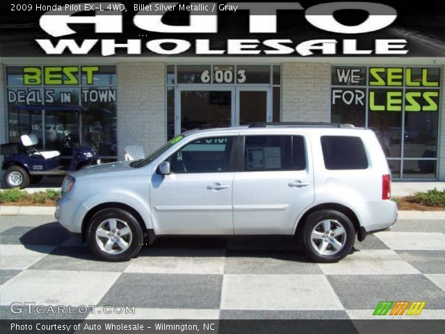 2009 Honda Pilot EX-L 4WD in Billet Silver Metallic