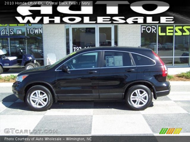 2010 Honda CR-V EX in Crystal Black Pearl