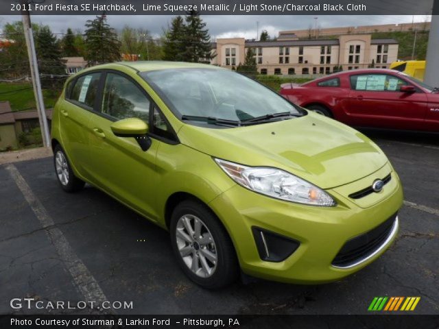 2011 Ford Fiesta SE Hatchback in Lime Squeeze Metallic