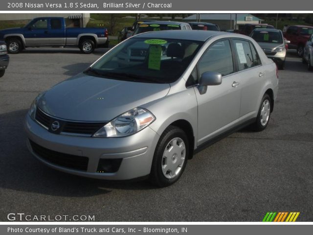 2008 Nissan Versa 1.8 S Sedan in Brilliant Silver