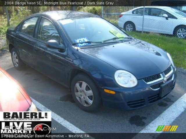 2004 Dodge Neon SE in Midnight Blue Pearlcoat