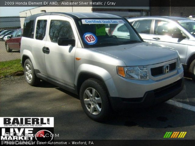 2009 Honda Element EX AWD in Alabaster Silver Metallic