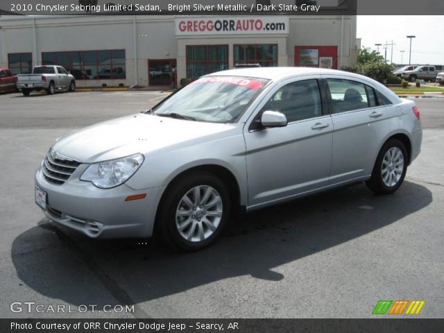 2010 Chrysler Sebring Limited Sedan in Bright Silver Metallic