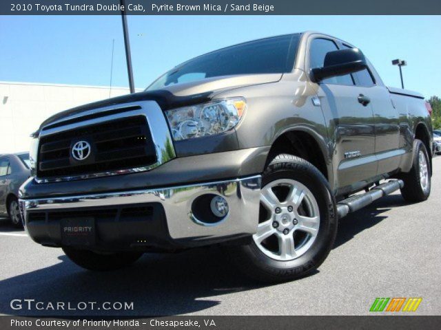 2010 Toyota Tundra Double Cab in Pyrite Brown Mica
