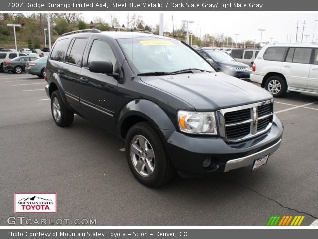 2007 Dodge Durango Limited 4x4 in Steel Blue Metallic