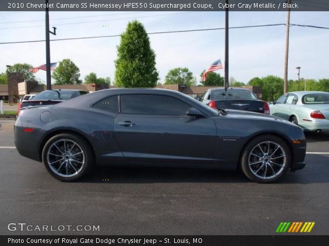 2010 Chevrolet Camaro SS Hennessey HPE550 Supercharged Coupe in Cyber Gray Metallic