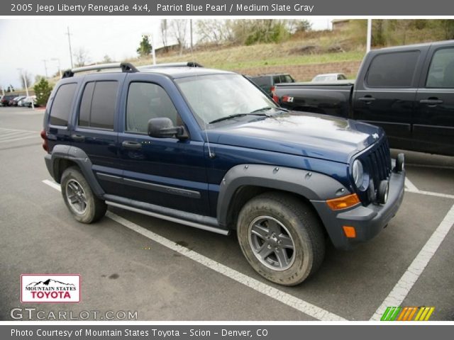 2005 Jeep Liberty Renegade 4x4 in Patriot Blue Pearl