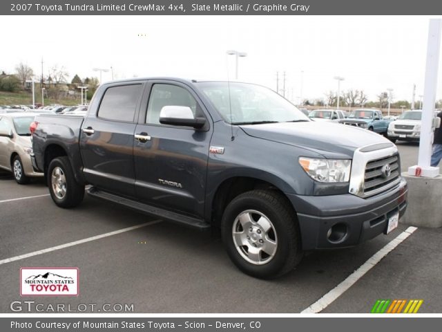 2007 Toyota Tundra Limited CrewMax 4x4 in Slate Metallic