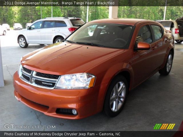 2011 Dodge Avenger Mainstreet in Mango Tango Pearl