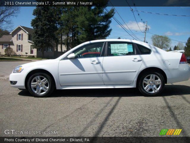2011 Chevrolet Impala LT in Summit White
