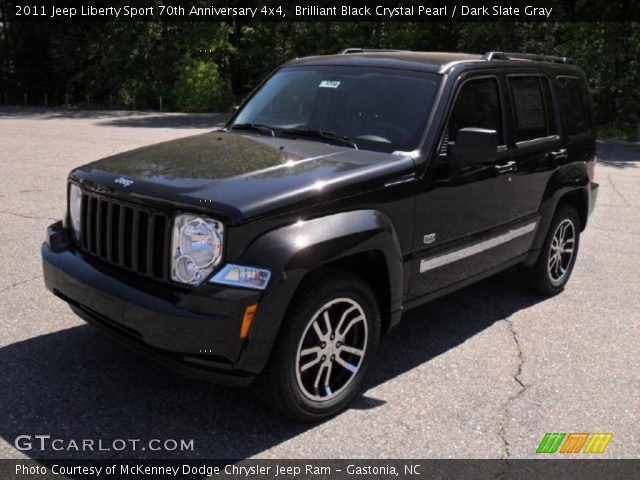 2011 Jeep Liberty Sport 70th Anniversary 4x4 in Brilliant Black Crystal Pearl